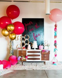Imágenes de ideas para decorar con globos