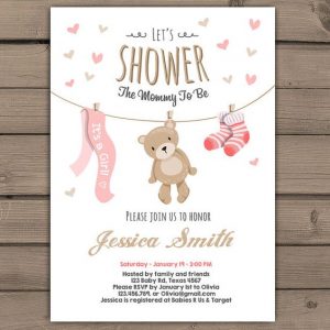 Invitaciones para baby shower