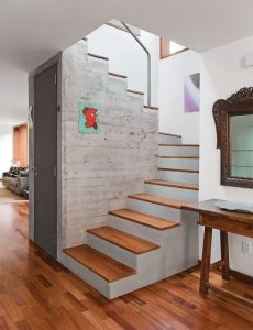 diseño de escaleras para casas pequeñas