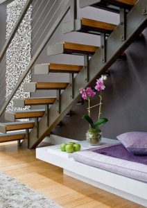 escaleras interiores para casas pequeñas de herreria