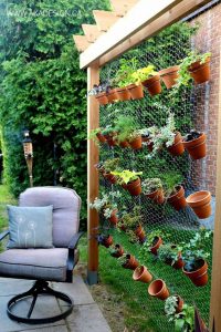 jardines verticales para patios