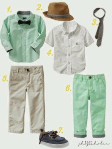 combinaciones de moda en ropa de niños
