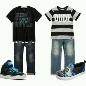 combinaciones de ropa casual para niños