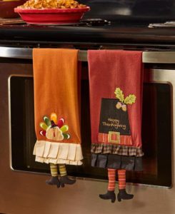 Ideas para decorar la puerta del horno en acción de gracias