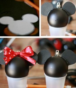 esferas de mickey mouse para navidad