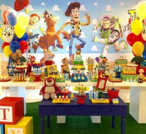 fiesta tematica de toy story 4