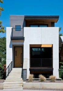 materiales para fachadas de casas modernas
